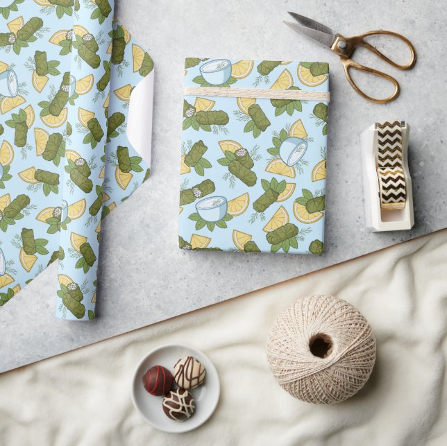 Regalo Papel de ajuste del patrón Dolmadakia (Artesanía)