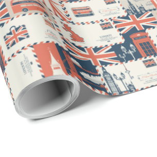 Regalo Papel de ajuste del Post de Londres