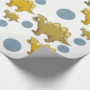 Regalo Papel de ajuste Dinosaurios