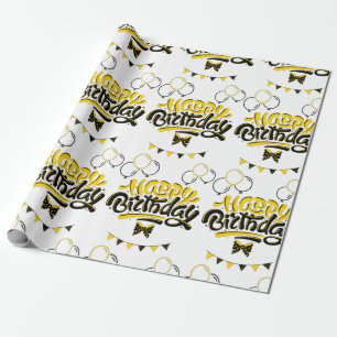 Regalo Papel de ajuste feliz cumpleaños