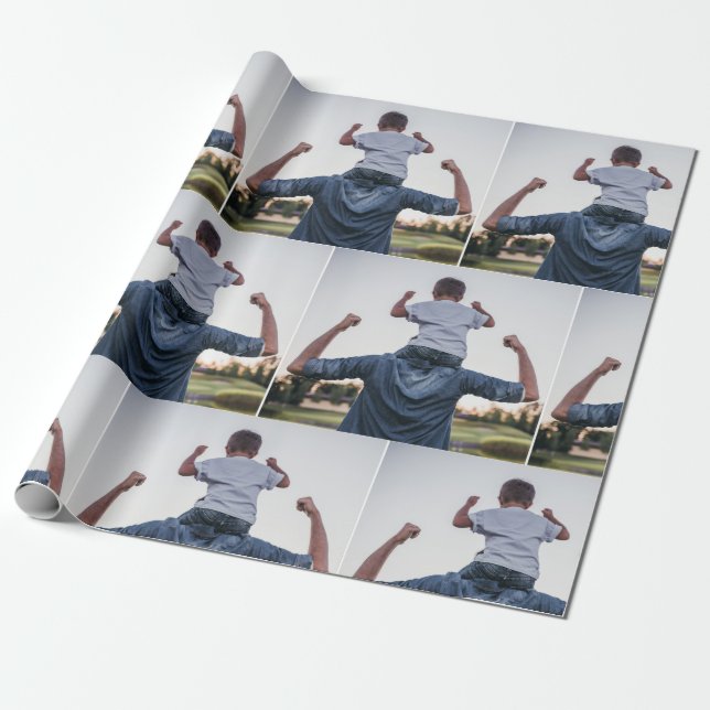 Regalo Papel de ajuste fotográfico personalizado, ajuste  (Desenrollado)