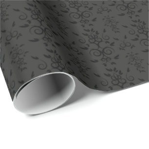 Regalo Papel de ajuste HAMbWG - Barroco negro/negro