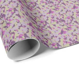 Regalo Papel de ajuste HAMbWG - Camuflaje púrpura