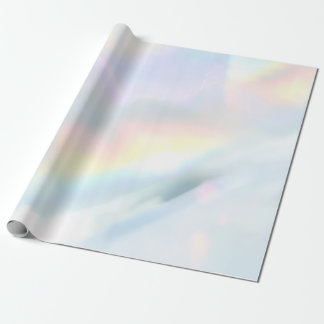 Regalo Papel de ajuste holográfico | Bodas de lujo