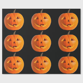 Regalo Papel de ajuste Jack-O-Lantern