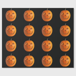 Regalo Papel de ajuste Jack-O-Lanterns 1