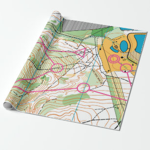 Regalo Papel de ajuste - Mapa orientador