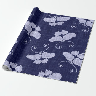 Regalo Papel de ajuste MARTILLAS AZULES JAPONESAS