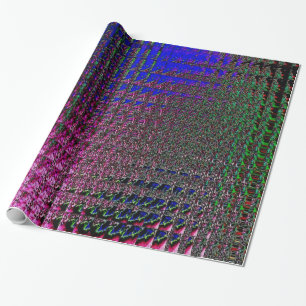 Regalo Papel de ajuste multicolor de Relieve metalizado f