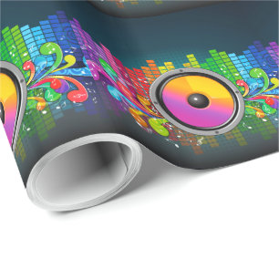 Regalo Papel de ajuste Music 22