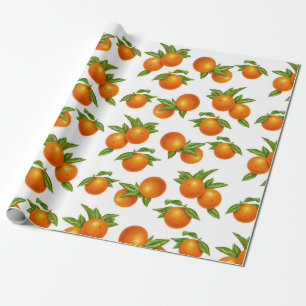 Regalo Papel de ajuste Naranja