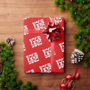 Regalo Papel de ajuste para logotipos de empresas rojas