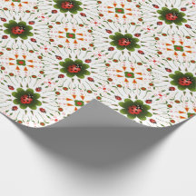 Papel de ajuste para Navidades de parásitos
