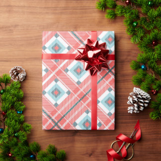 Regalo Papel de ajuste para Navidades de plaza rosa de 30