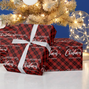 Regalo Papel de ajuste para Navidades personalizados
