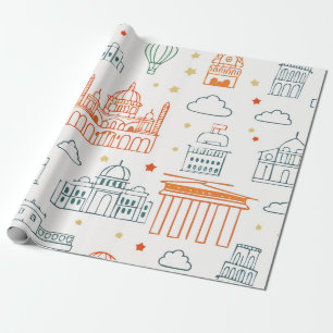 Regalo Papel de ajuste para niños