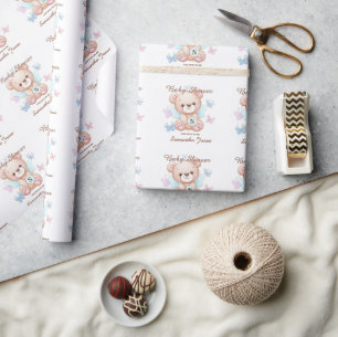 Regalo Papel de ajuste personalizado de Baby Shower