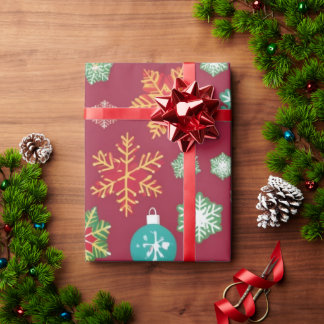 Regalo Papel de ajuste personalizado de Navidades