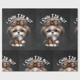 Regalo Papel de ajuste Shih Tzu