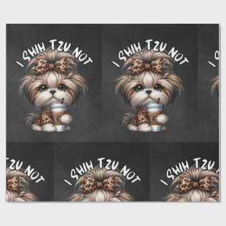 Regalo Papel de ajuste Shih Tzu