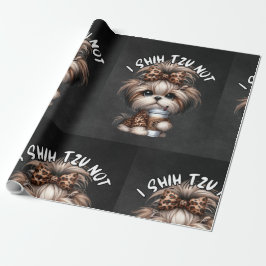 Regalo Papel de ajuste Shih Tzu