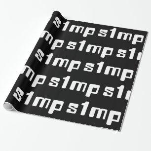 Regalo Papel de ajuste Simp Número Uno
