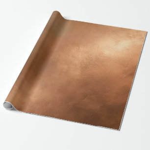 Regalo Papel de ajuste texturizado en pared de bronce