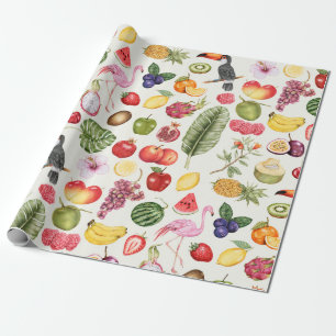 Regalo Papel de ajuste tropical
