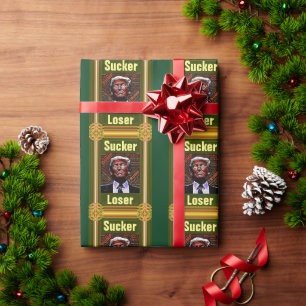 Regalo Papel de ajuste Trump Sucker/Loser