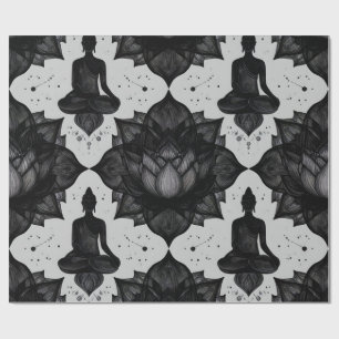 Regalo Papel de ajuste Zen Buddha Lotus