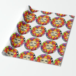 Regalo Papel de curvatura maya