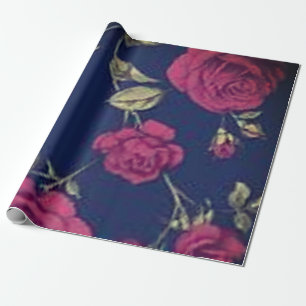 Regalo Papel de discusión para Rosas góticos morados