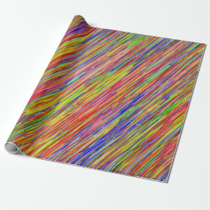 Regalo Papel de diseño de color inclinado provocado