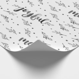 Regalo Papel de embalaje alegre de la acuarela