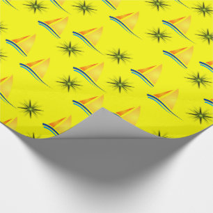 Regalo Papel de embalaje Barcos de vela