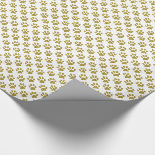 Regalo Papel de embalaje blanco del amante del perro de