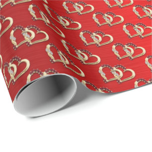 Regalo Papel de embalaje brillante elegante elegante del