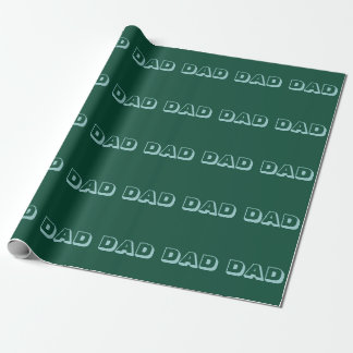 Regalo Papel de embalaje coloreado verde
