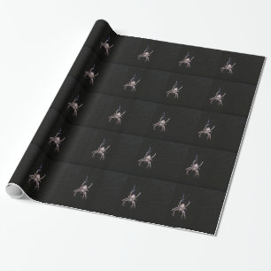 Regalo Papel de embalaje cruzado del ~ de la araña