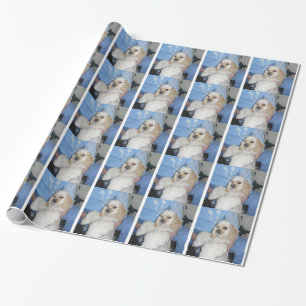 Regalo Papel de embalaje de cocker spaniel
