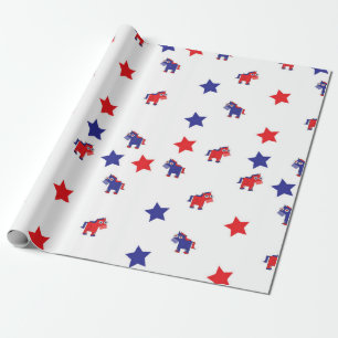Regalo Papel de embalaje de Demócrata