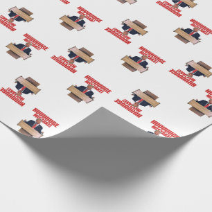 Regalo Papel de embalaje de Donald Trump del error de
