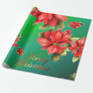 Regalo Papel de embalaje de encargo del lustre de la foto