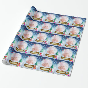 Regalo Papel de embalaje de encargo del navidad de la