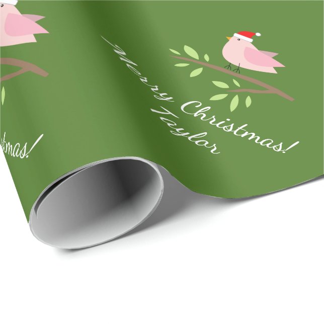 Regalo Papel de embalaje de encargo del navidad del (Esquina del rollo)
