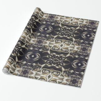 Regalo Papel de embalaje de grabación en relieve del arte