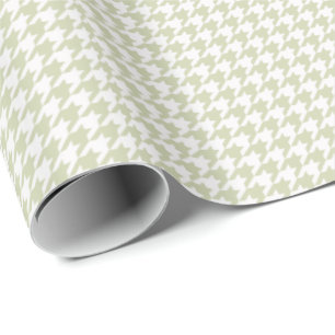 Regalo Papel de embalaje de HAMBbyWG - blanco Houndstooth