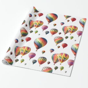 Regalo Papel de embalaje de la aerostación de aire