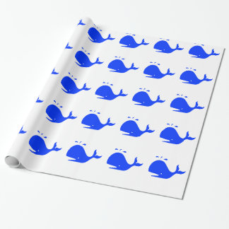 Regalo Papel de embalaje de la ballena