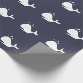 Regalo Papel de embalaje de la ballena